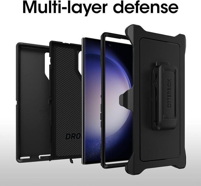 Захисний чохол OtterBox Defender Series Black для Samsung Galaxy S23 Ultra SM-S918 1962223137 фото