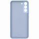 Оригинальный чехол Samsung Silicone Cover Artic Blue для Samsung S22 Plus SM-S906, фото 3