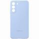Оригинальный чехол Samsung Silicone Cover Artic Blue для Samsung S22 Plus SM-S906, фото 2