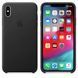 Чохол Apple Leather Case Black (MRWT2ZM/A) для IPhone Xs Max 1181482551 фото 4