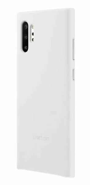 Чехол Samsung Leather Back Cover White для Samsung Galaxy Note 10 Plus SM-N975 1510092550 фото