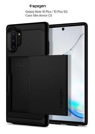 Чехол Spigen Slim Armor для Samsung Galaxy Note 10 Plus SM-N975 1162971590 фото