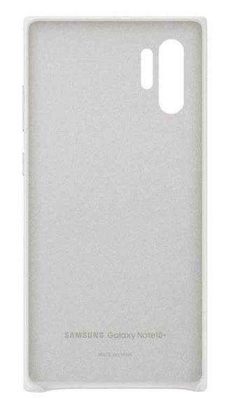Чехол Samsung Leather Back Cover White для Samsung Galaxy Note 10 Plus SM-N975 1510092550 фото