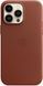 Чохол Apple Leather Case with MagSafe Umber для iPhone 14 Pro Max 2122297216 фото 3