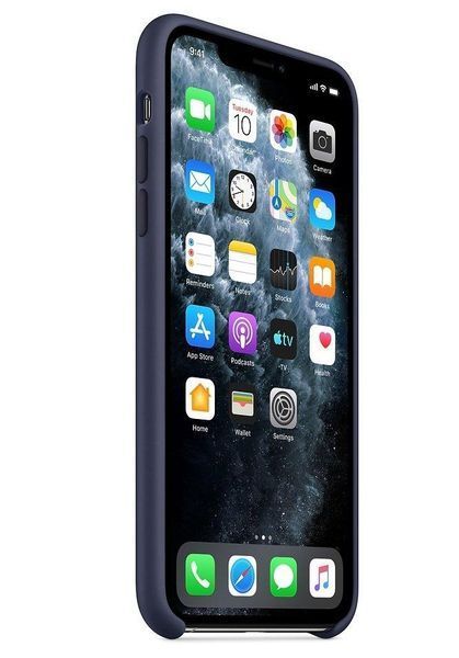 Чохол Silicone Case Midnight Blue для iPhone 11 Pro Max (MWYV2)