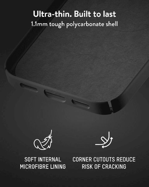 Чехол Mous Super Thin MagSafe Jet Black для Google Pixel 10 Pro Xl 2831128645 фото