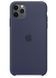 Чохол Silicone Case Midnight Blue для iPhone 11 Pro Max (MWYV2), фото 5