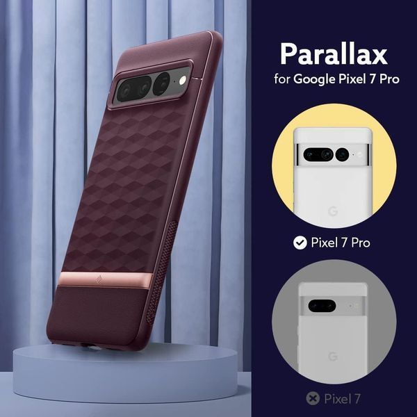 Чехол Caseology Parallax Burgundy для Google Pixel 7 Pro 2082638748 фото