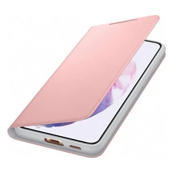 Оригинальный чехол Samsung Smart LED View Cover Pink для Galaxy S21 Plus SM-G996 1944735985 фото