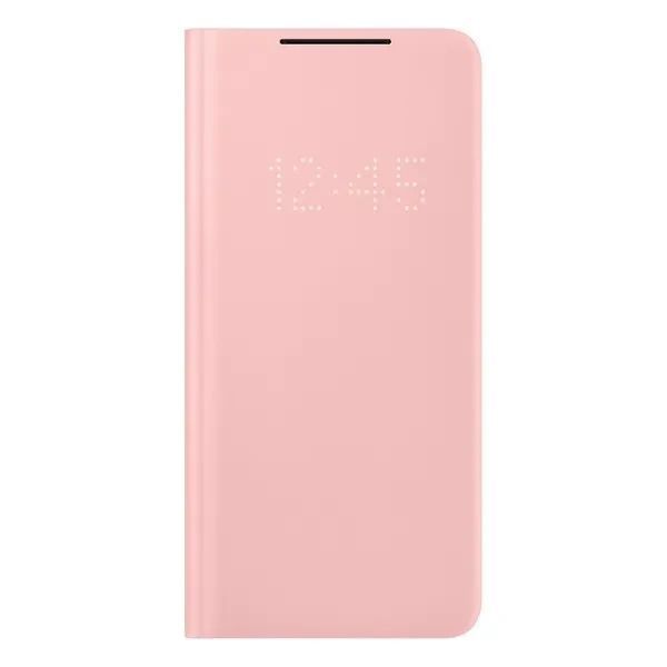 Оригинальный чехол Samsung Smart LED View Cover Pink для Galaxy S21 Plus SM-G996 1944735985 фото