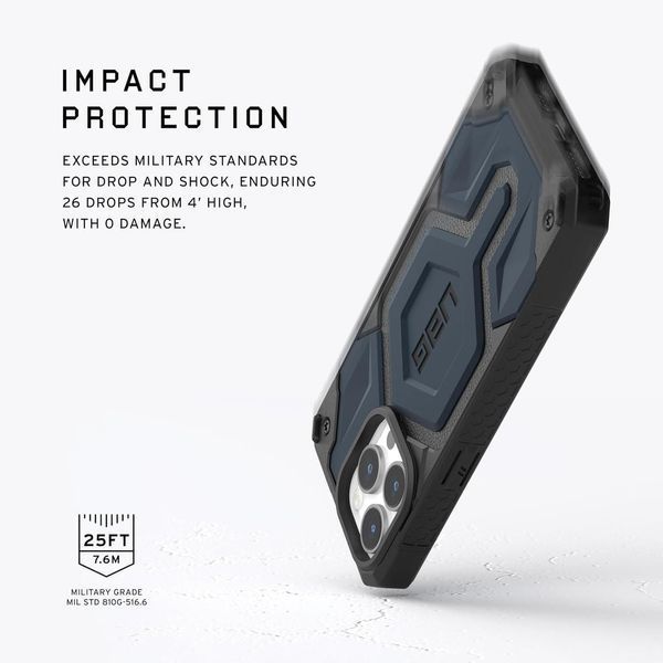 Чохол UAG Monarch Pro MagSafe Leather Mallard для iPhone 15 Pro Max 3031797579 фото