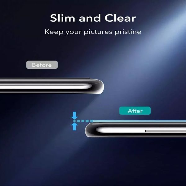 Защитное стекло для камеры ESR Camera Lens Protector Black 2шт для Samsung Galaxy S21 | S21 Plus 1819491342 фото