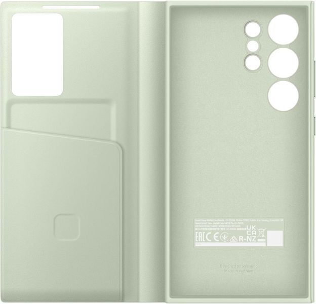 Чехол Samsung Smart Clear View Wallet Case Light Green для Galaxy S24 Ultra SM-S928 2581582549 фото