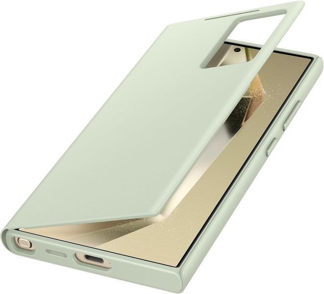 Чехол Samsung Smart Clear View Wallet Case Light Green для Galaxy S24 Ultra SM-S928 2581582549 фото