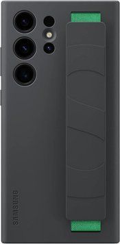 Чохол Samsung Silicone Grip Case Black для Samsung S23 Ultra SM-S918 2276884837 фото