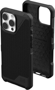 Чехол UAG Metropolis LT Kevlar MagSafe Black для iPhone 16 Pro 3082020231 фото