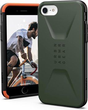 Чохол UAG Civilian Olive Drab для iPhone 7 | 8 | SE 2020 | SE 2022 2619076010 фото