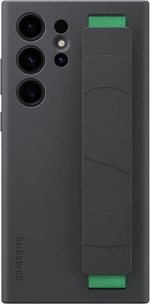 Чохол Samsung Silicone Grip Case Black для Samsung S23 Ultra SM-S918