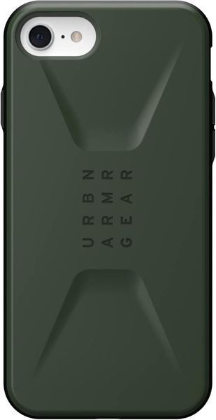 Чехол UAG Civilian Olive Drab для iPhone 7 | 8 | SE 2020 2619076010 фото