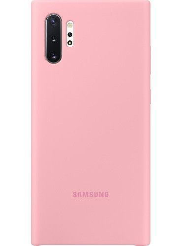 Чехол Samsung Silicone Cover Pink для Galaxy Note 10 Plus SM-N975 1510095186 фото