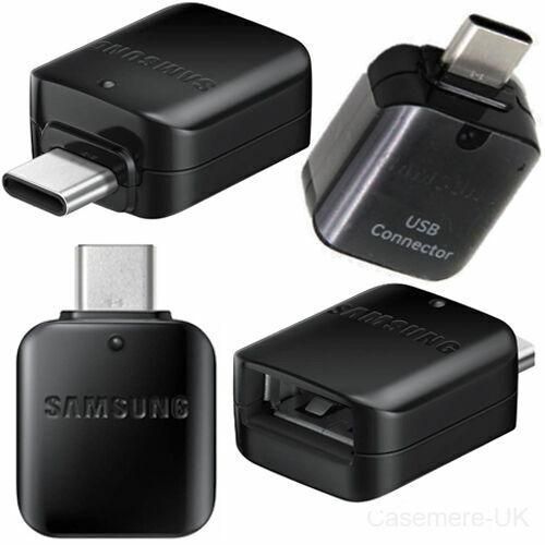 Перехідник Samsung OTG USB на Type-C Black 1962247000 фото