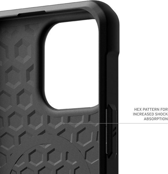 Чохол UAG Metropolis LT Kevlar MagSafe Black для iPhone 16 Pro 3082020231 фото
