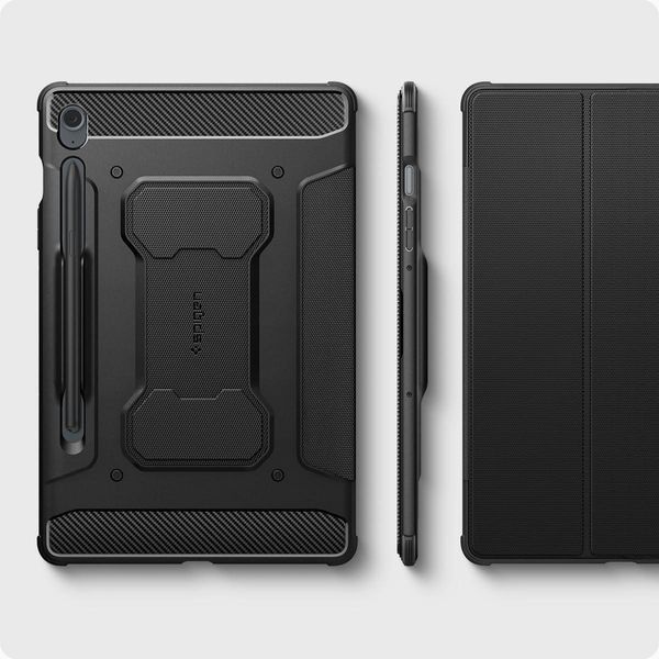 Чехол Spigen Rugged Armor Pro Black для Samsung Galaxy Tab S9 FE ACS06857 2102683524 фото