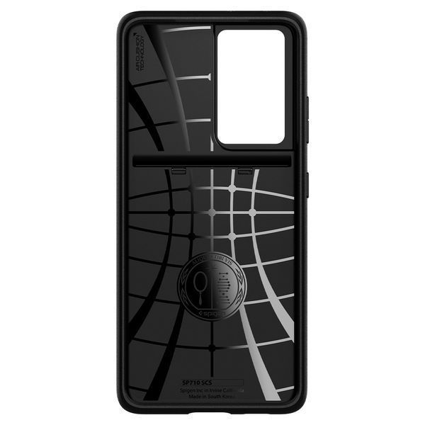 Чохол Spigen Slim Black Armor для Samsung Galaxy S21 Ultra