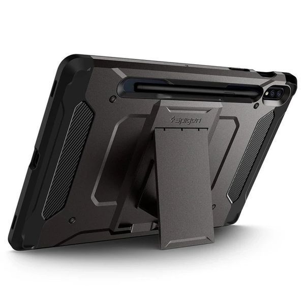 Чехол Spigen Tough Armor Pro Gunmental для Galaxy Tab S7 | S8 ACS01605 1835602140 фото