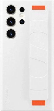 Чохол Samsung Silicone Grip Case White для Samsung S23 Ultra SM-S918 2091180728 фото