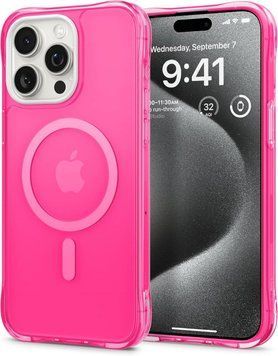 Чохол Spigen Cyrill UltraSheer MagSafe Hot Pink для iPhone 15 Pro Max ACS06631 2502405593 фото