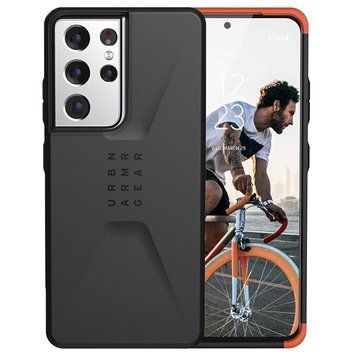 Чохол UAG Civilian Series Black для Samsung Galaxy S21 Ultra SM-G998