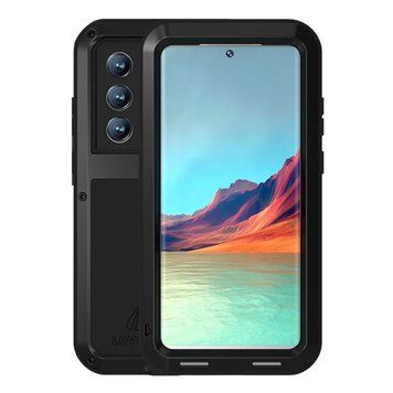 Захисний чохол Love Mei PowerFul Black для Samsung Galaxy S22 Ultra SM-S908 2041180674 фото