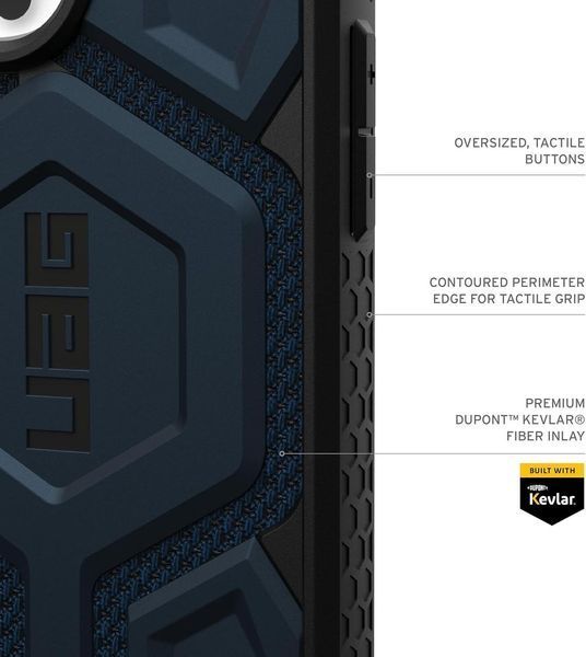 Чохол UAG Monarch Pro MagSafe Kevlar Mallard для iPhone 16 Pro Max 3031805674 фото