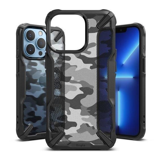 Чохол Ringke Fusion-X Camo Black для iPhone 13 Pro 1615709084 фото