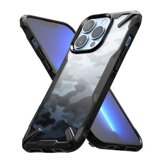 Чохол Ringke Fusion-X Camo Black для iPhone 13 Pro 1615709084 фото