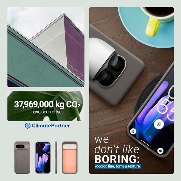 Чехол Caseology Nano Pop Papaya Gray для Google Pixel 9 Pro XL 2321686575 фото