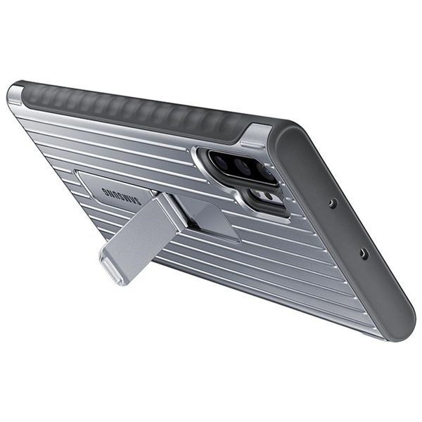 Чехол Samsung Protective Standing Cover Silver для Galaxy Note 10 Plus SM-N975 1351752068 фото