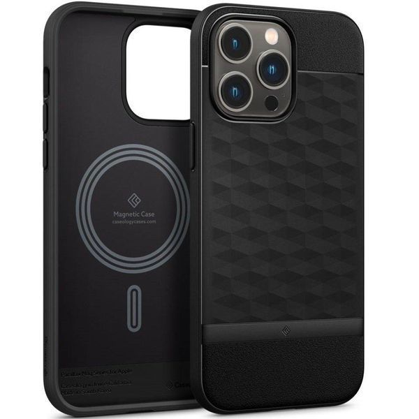 Чехол Caseology Parallax Mag Matte Black для iPhone 14 Pro Max ACS04858 1706504435 фото