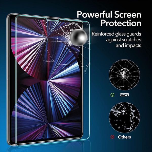 Захисне стекло ESR Tempered Glass and Lens Protector Set для iPad Pro 11" 2022 | 2021 | 2020 | 2018 1819516343 фото