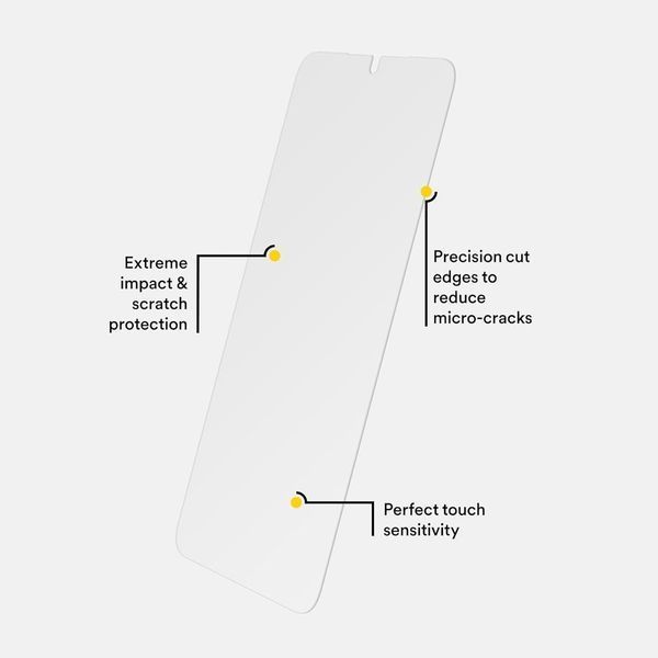 Защитное стекло BodyGuardz Pure 3 Glass Screen Protector для Samsung Galaxy S24 Ultra 2787171676 фото