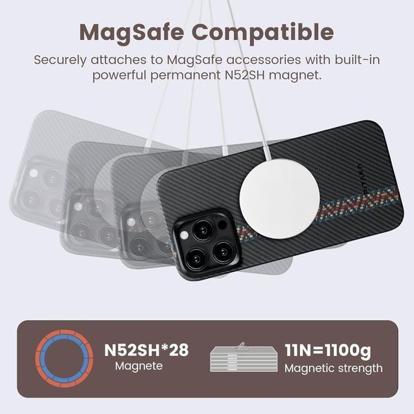 Чехол Pitaka MagEZ Case 4 Rhapsody для iPhone 15 Pro Max 2394194059 фото