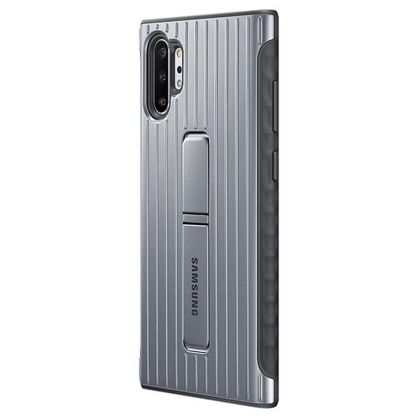 Чехол Samsung Protective Standing Cover Silver для Galaxy Note 10 Plus SM-N975 1351752068 фото