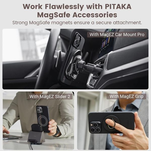 Чехол Pitaka MagEZ Case 4 Rhapsody для iPhone 15 Pro Max 2394194059 фото