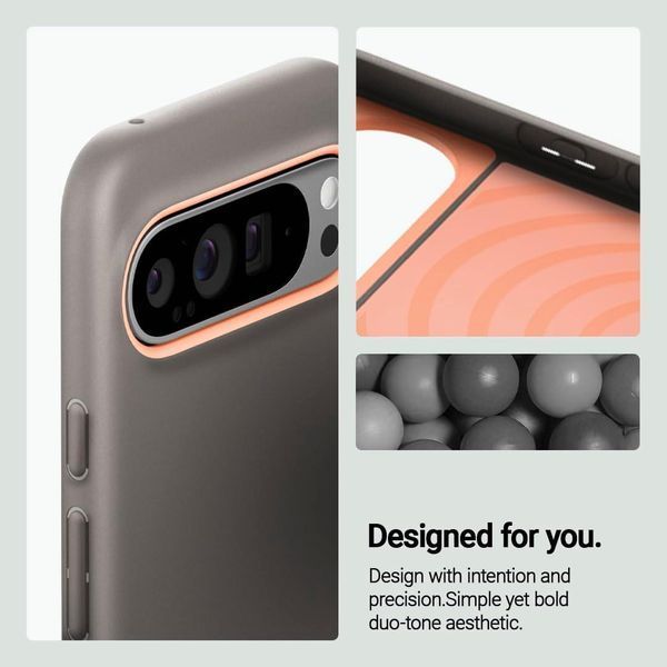 Чехол Caseology Nano Pop Papaya Gray для Google Pixel 9 Pro XL 2321686575 фото