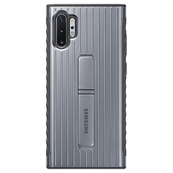 Чехол Samsung Protective Standing Cover Silver для Galaxy Note 10 Plus SM-N975 1351752068 фото