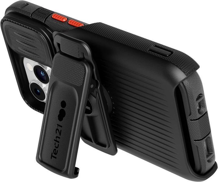 Противоударный чехол с клипсой Tech21 Evo Max Black для iPhone 13 Pro Max | iPhone 12 Pro Max 1921062702 фото