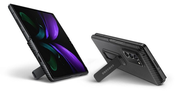 Чохол Samsung Aramid Standing Cover Black для Galaxy Z Fold 2