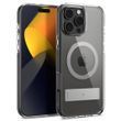 Чохол Caseology Capella Mag Kickstand Clear Gray для iPhone 16 Pro ACS08185