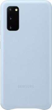 Чохол Samsung Leather Back Cover Blue для Samsung Galaxy S20 SM-G980 1787372601 фото